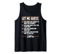 Repossession Agent Repo Man Tank Top