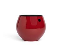 rePotme 6 inch Self Watering Plant Pot for Indoor Plants, African Violets, Succulents, The Aqua Core Collection (Ruby Red)