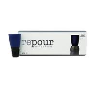 Repour Wine Saver and Stopper - Removes Harmful Oxygen, Simple and Effective - Glass, Pack of 10