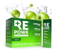 REPOWR Apple 30's - Clean Electrolytes Sachets Made with Natural Desert Salt | 1000mg Sodium. 200mg Potassium. 100mg Magnesium | Sugar Free. No Calories | Vegan, Keto and Fasting Friendly