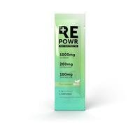 REPOWR Cucumber Mint 30's - Clean Electrolytes Sachets Made with Natural Desert Salt | 1000mg Sodium. 200mg Potassium. 100mg Magnesium | Sugar Free. No Calories | Vegan, Keto and Fasting Friendly