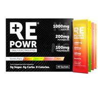 REPOWR Variety 40's Mix 1 - Electrolytes Sachets with Natural Desert Salt