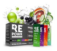 REPOWR Variety 40's Mix 2 - Clean Electrolytes Sachets Made with Natural Desert Salt | 1000mg Sodium. 200mg Potassium. 100mg Magnesium | Sugar Free. No Calories | Vegan, Keto and Fasting Friendly