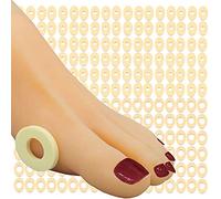 Reppkyh 120 Pads Callus Cushions Corn Pads Self Adhesive Soft Foam Pads for Toe Corn and Foot Protectors and Thick Corn Cushions Toe Pads