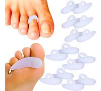Reppkyh 14 Pieces Gel Hammer Toe Crest Pads for Toe, Soft Silicone Hammer toe Support Crest Cushion for Women & Men, Joint Realign Support Temporary Splint Crooked, Claw