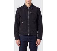 REPRESENT Black Cotton Denim Shirt Jacket with Zip Closure - Size: L - male