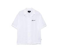 Represent embroidered bowling shirt - White L
