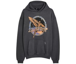 Represent Golden Tour Hooded Cotton Sweatshirt - Grey - M