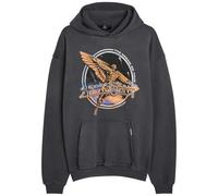 Represent Golden Tour Hooded Cotton Sweatshirt - Grey - XS