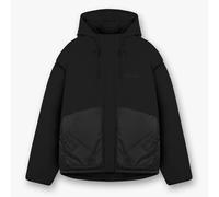 REPRESENT Men's Layered Hooded Puffer Jacket - Black - Size: 40/Regular