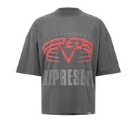 Represent Mens Reversible Living Legacy Tour T-Shirt - Colour: 46 Sun Fade Grey - Size: Medium