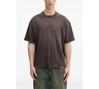 Represent logo-embroidered short-sleeve T-shirt - Brown S-M-L-XL-XXL