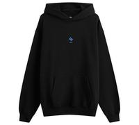 Represent Men's 247 Oversized Hoodie Black/Purple Fade
