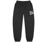 247 By Represent Mens Black Brand-print Relaxed-fit Cotton-jersey Jogging Bottoms L