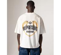 Represent Mens Angel Border T-Shirt - Colour: 30 Washed Ecru - Size: Small Small