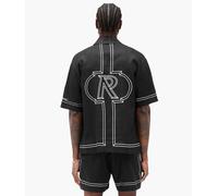 Represent Men's Border Vacation Shirt Jet Black