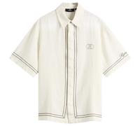 Represent Men's Border Vacation Shirt Whisper White