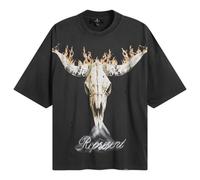 Represent Men's British Cowboys T-Shirt Stained Black