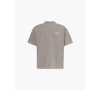 Represent Mens Fog Owners Club Brand-print Relaxed-fit Cotton-jersey T-shirt M