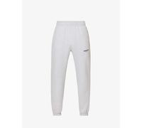 Represent Mens Grey Owners' Club Relaxed-fit Cotton-jersey Jogging Bottoms Xxl
