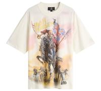Represent Men's Iron Maiden Steed T-Shirt Flat White