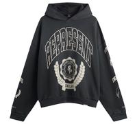 Represent Men's Legacy Crest Hoodie Stained Black