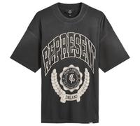 Represent Men's Legacy Crest T-Shirt Stained Black