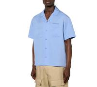 Represent Mens Lyocell Pocket Short-Sleeved Bowling Shirt GT39239