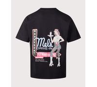 Represent Mens Mel's Diner T-Shirt - Colour: 01 Jet Black - Size: Large