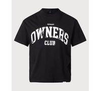 Represent Mens Oversized 2.0 Fit Owners T-Shirt - Colour: 01 Jet Black - Size: Small