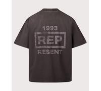 Represent Mens Oversized Box Fit Resent T-Shirt - Colour: 46 Ash - Size: XL