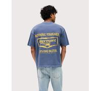 Represent Mens Oversized Fit Nothing Faster T-Shirt - Colour: 10 Indigo - Size: Small