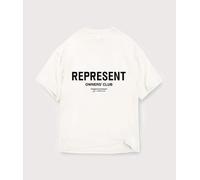 Represent Mens Oversized Fit Owners Club T-Shirt - Colour: 072 Flat White - Size: XS XS