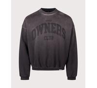 Represent Mens Oversized Fit Owners Sweatshirt - Colour: 06 Vintage Black - Size: Medium