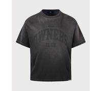 Represent Mens Oversized Fit Owners T-Shirt - Colour: 06 Vintage Black - Size: XL