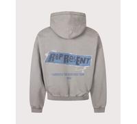 Represent Mens Oversized Fit Ransom Hoodie - Colour: 47 Oxidised Grey - Size: Large