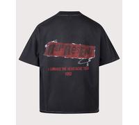 Represent Mens Oversized Fit Ransom T-Shirt - Colour: 06 Vintage Black - Size: Medium