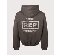 Represent Mens Oversized Fit Resent Hoodie - Colour: 46 Ash - Size: XL