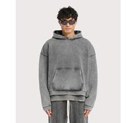 Represent Mens Oversized Initial Boxy Hoodie - Colour: 47 Vintage Grey - Size: Large