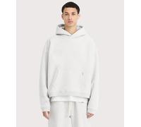Represent Mens Oversized Initial Boxy Hoodie - Colour: 508 Ice Grey Marl - Size: Small