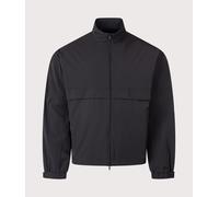 Represent Mens Oversized Initial Nylon Track Jacket - Colour: 01 Black - Size: Large