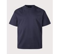 Represent Mens Oversized Initial T-Shirt - Colour: 11 Midnight Navy - Size: Medium