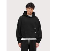 Represent Mens Oversized Micro Owners Club Hoodie - Colour: Jet Black - Size: Small