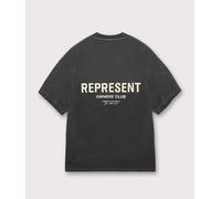Represent Mens Oversized Represent Owners Club T-Shirt - Colour: 0330 Aged Black - Size: Large