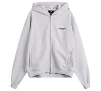 Represent Mens Represent Owners Club Zip Through Hoodie - Colour: 158 Ash Grey/Black - Size: Large Large
