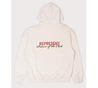 Represent Mens Patron Of The Club Hoodie - Colour: 30 Cream Marl - Size: Large Large