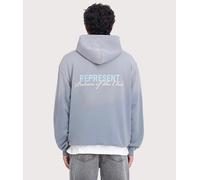 Represent Mens Patron Of The Club Hoodie - Colour: 46 Washed Grey - Size: Large