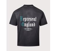 Represent Mens Private Members T-Shirt - Colour: 04 Stained Black - Size: XL