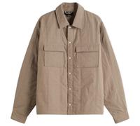 Represent Men's Quilted Overshirt Mid Grey