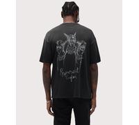 Represent Mens Relaxed Fit Hand Drawn Thoroughbred Dogs T-Shirt - Colour: 03 Aged Black - Size: XL XL